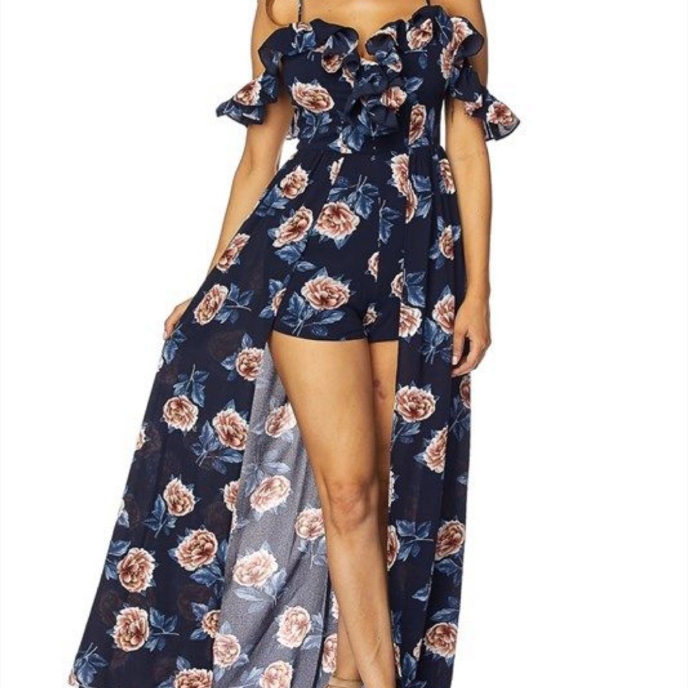 Banjul Romper with Maxi Romper Dress